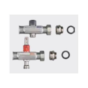 Manifold expansion set, stainless steel, d: 1¼; Union: 1¼; FPT: 1; Outlet(s): 1