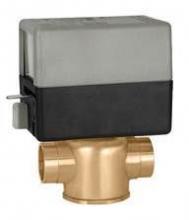 Caleffi Z-one 3/4" sweat zone valve 7.5 Cv 24V normally closed w/ end switch