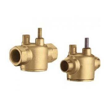 Caleffi Series Z3 3-Way Diverting Valve with 1" Sweat Connections, 240 Degrees, 20 gpm