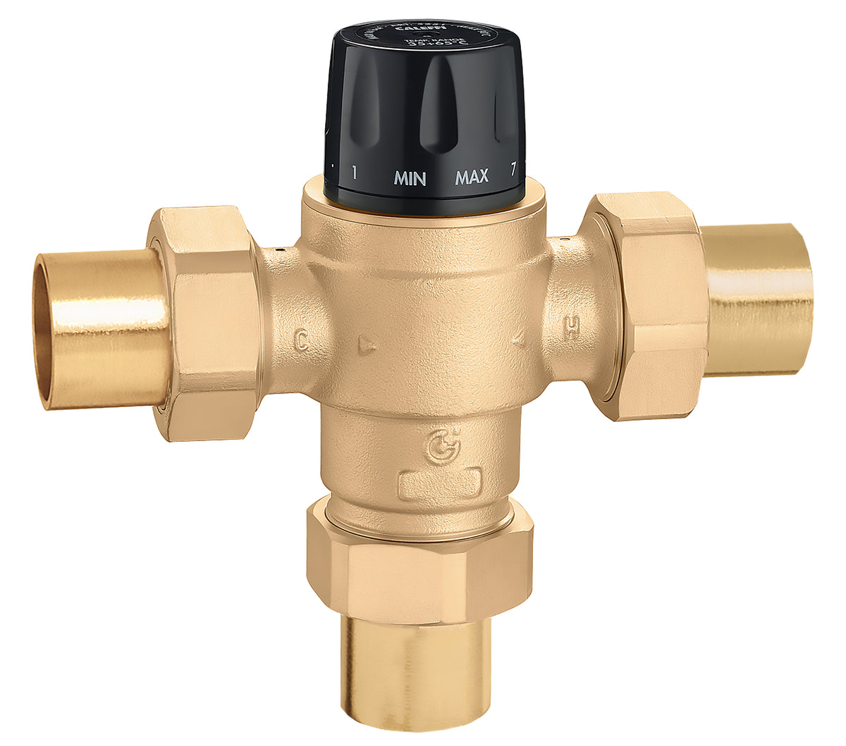 MixCal High Flow 3 Way Mixing Valve 2 Sweat TanklessWaterHeaters mixcal-high-flow-3-way-mixing-valve-2-sweat-tanklesswaterheaters