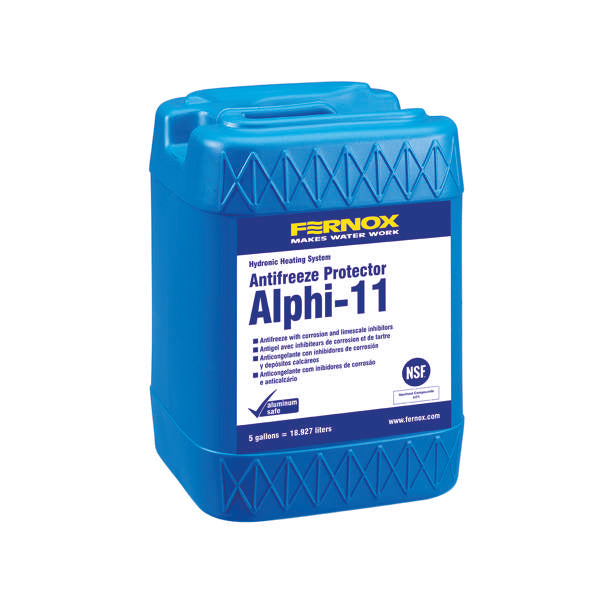 Fernox Alphi-11 Anti Freeze with Protector 5 Gallon 100%