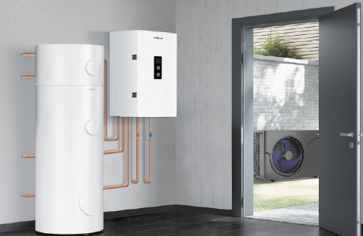 Vitocal 100-AW,AM2V-02, 208/230V, 60HZ, 1 PHASE, 13.0 Amps, 20.5 MBH (HEAT), 1.5 Tons (COOL)