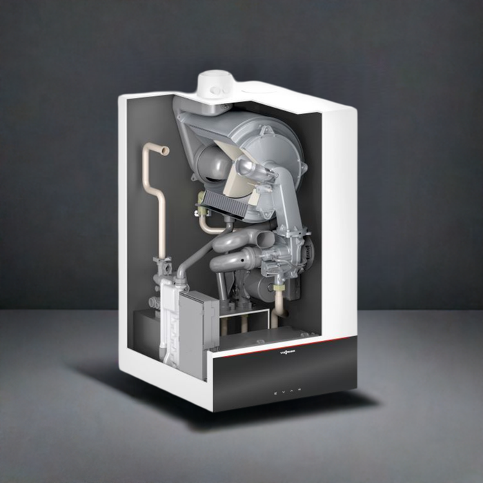 Vitodens 100-W B1HE-120 (12-120K BTU) — TanklessWaterHeaters