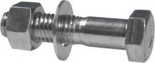 Viega ProPress bolt set, galvanized carbon steel, L [in]: 2¾, W [in]: 5/8, Bolts: 8, Flange: 4