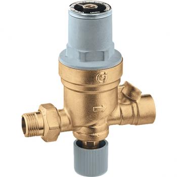 Caleffi Series 553 Automatic Filling Units 1/2"Union NPT Male Inlet with 1/2" NPT Female Outlet