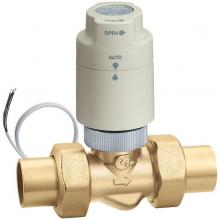 Caleffi 1" union sweat zone valve & TwisTop 24V actuator w/ endswitch