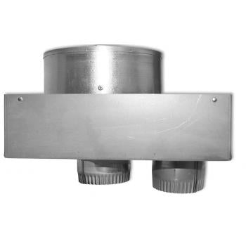 4"x4" to 3"/5" Concentric Vertical Vent Kit