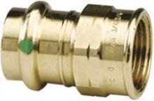 Viega ProPress adapter, Zero Lead bronze, P: ½, FPT: ½
