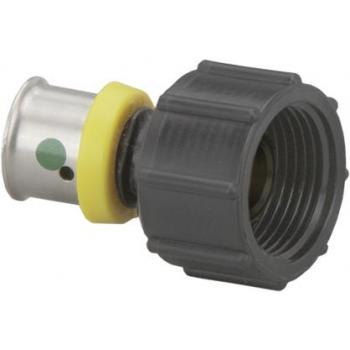 Viega PureFlow Press port adapter, polymer, P: ½; Port: ½
