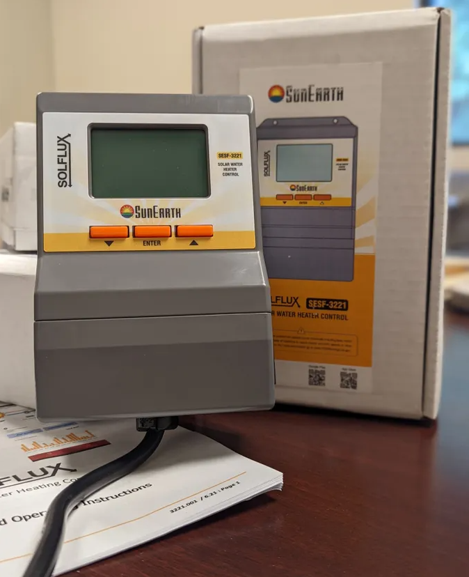Solarf Hws Controller SUN EARTH SOLFLUX SWH CONTROLLER 120VAC - WiFi — TanklessWaterHeaters